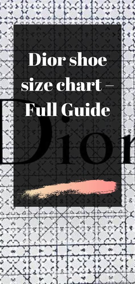 dior rubber shoes|Dior shoe size chart.